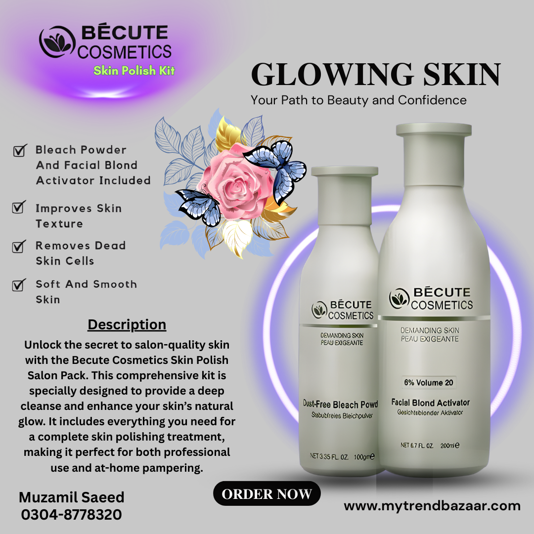 🔍 Becute Cosmetics Skin Polish Kit (Volume + Bleach Powder) Description   Additional information   Reviews24 Add to cart Sale! Becute Cosmetics Skin Polish Kit (Volume + Bleach Powder)